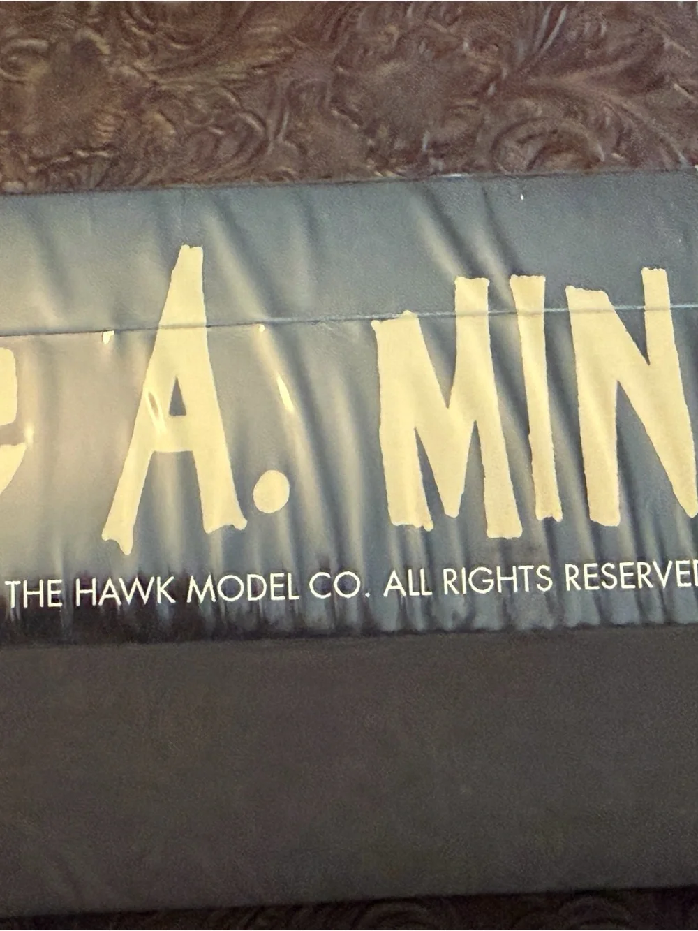 Wade A. Minut model kit, from Weird-Ohs.